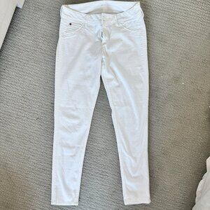 Hudson Skinny White Jeans